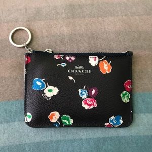 Coach Card Case with key ring